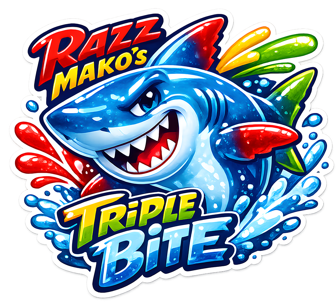 Razz Mako Triple Bite